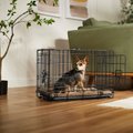 Frisco Fold & Carry Double Door Collapsible Wire Dog Crate, XS: 22-in L x 13-in W 15-in H