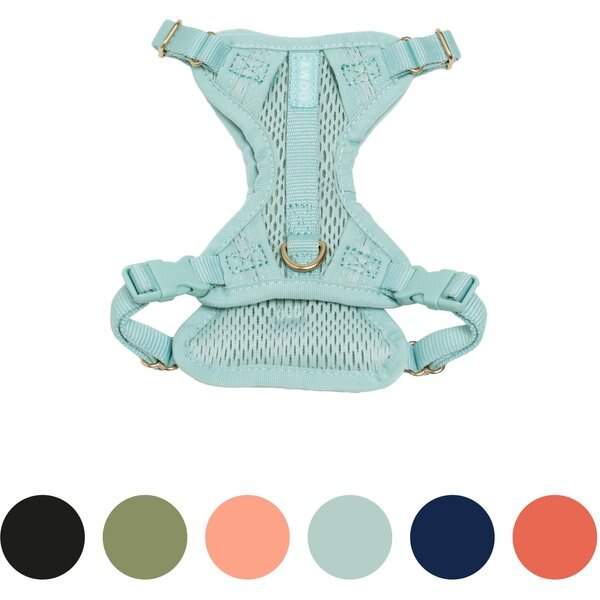 AWOO Huggie Front Clip Dog Harness, Slate, XSmall