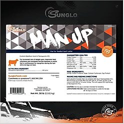 Sunglo Man Up Show Animal Cattle Supplement, 30-lb bucket slide 2 of 9