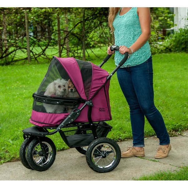 PET GEAR AT3 NoZip Pet Stroller, Summit Grey