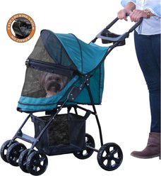 Pet Gear Happy Trails Lite No-Zip Pet Stroller, Pine Green slide 2 of 6
