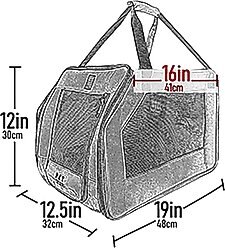 Pet Gear Car Seat/Carrier for Pets, Black slide 2 of 9