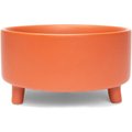 Waggo Uplift Elevated Ceramic Cat & Dog Bowl, Teracotta, Medium, 4-cup