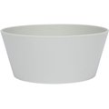 Waggo Habit Non-Skid Silicone Cat & Dog Bowl, Medium, Light Grey, 4-cup