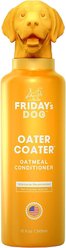Friday's Dog Moisturizing Oater Coater Oatmeal Dog & Puppy Conditioner, 12-oz bottle slide 1 of 8