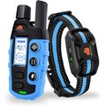 GroovyPets 1100-ft Yard Remote Dog Training Shock Collar, Black