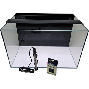 LIFEGARD CRYSTAL Beveled Edge Low Iron Aquarium with Built in Back ...