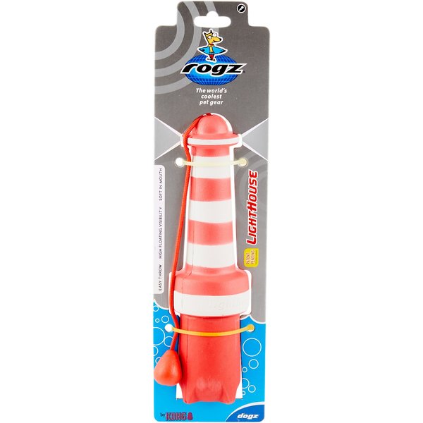 rogz lighthouse dog toy