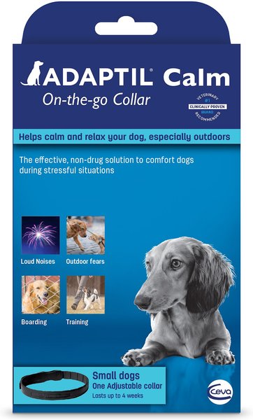 Adaptil On-the-Go Calming Collar for Dogs, Small, up to 14.7-in neck, 1 count slide 1 of 6