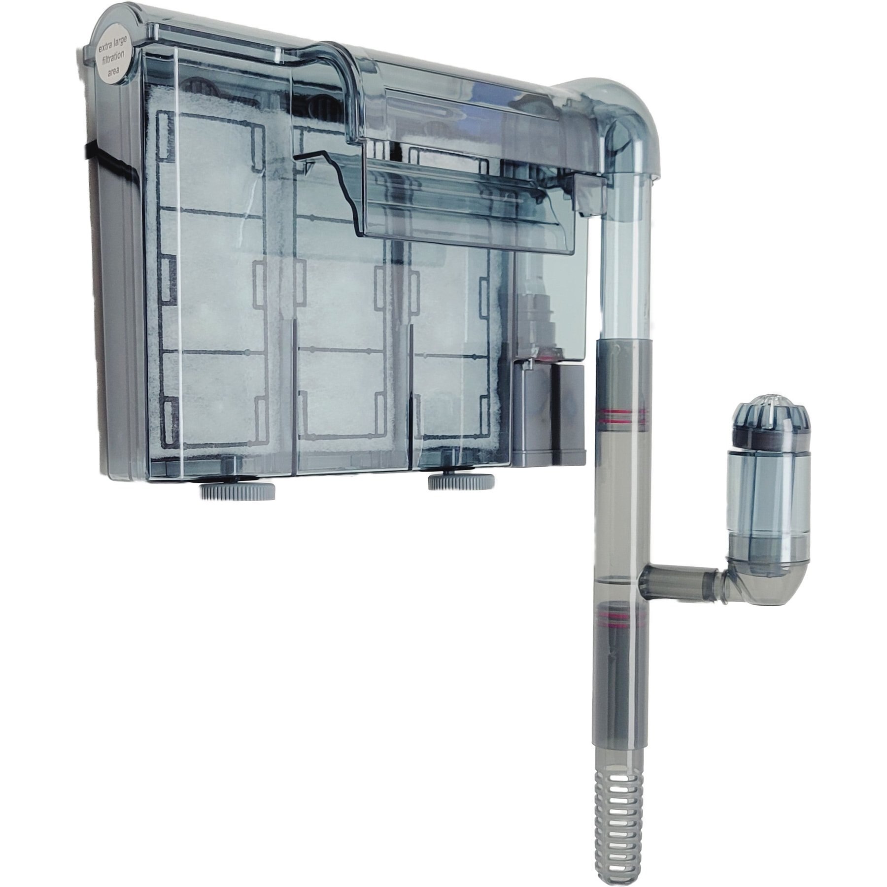 Lifegard HOF-30 Triple Capacity Slim Design Hang-On-Filter, 30-gal