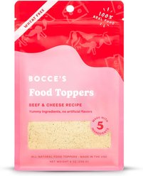 Bocce's Bakery Beef & Cheese Wheat-Free Dog Food Topper, 8-oz bag slide 1 of 3