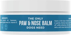 Natural Rapport The Only Paw & Nose Balm Dogs Cream, 2-oz jar