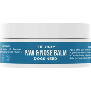 Natural Rapport The Only Paw & Nose Balm Dogs Cream, 2-oz jar