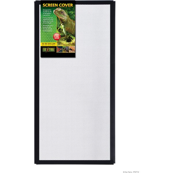 ZILLA Fresh Air Screen Cover for Terrariums, 12in