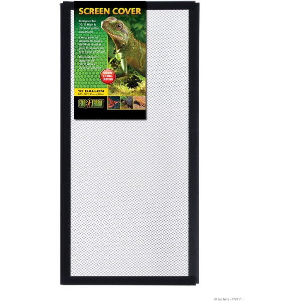 ZILLA Fresh Air Screen Cover for Terrariums, 12in