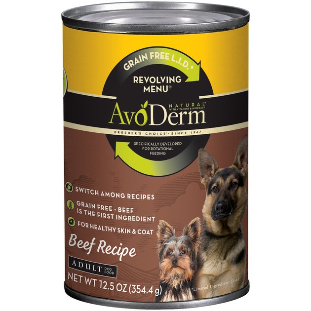 dog menu wet food