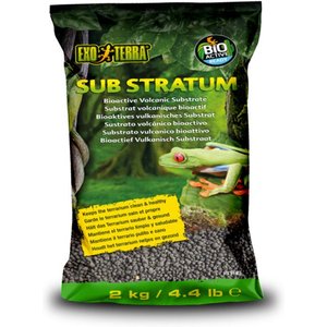 Exo Terra Bioactive Volcanic Reptile Substratum, 2-kg bag