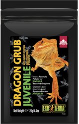Exo Terra Dragon Food Grub for Juvenile Bearded Dragons, 4.4-oz bag