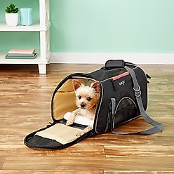 Bergan Wheeled Comfort Airline-Approved Dog & Cat Carrier Bag, Black