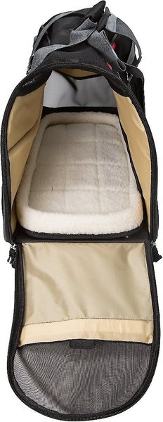 Show full view: Bergan Wheeled Comfort Airline-Approved Dog & Cat Carrier Bag, Black slide 8 of 10