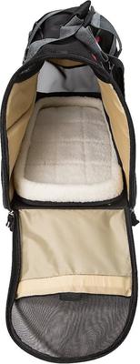Show full view: Bergan Wheeled Comfort Airline-Approved Dog & Cat Carrier Bag, Black slide 8 of 10