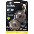 Starmark Everlasting Chicken Flavored Dental Dog Treats, Small, 2 count