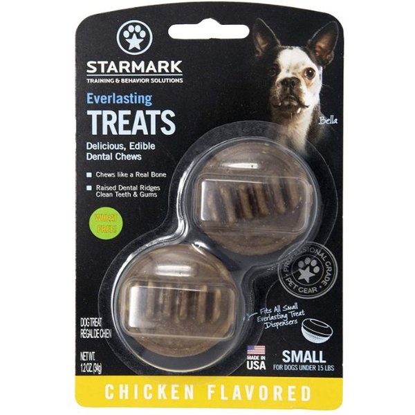 Starmark Twist and Lock Dog Treats Chicken 1ea-LG 2 ct