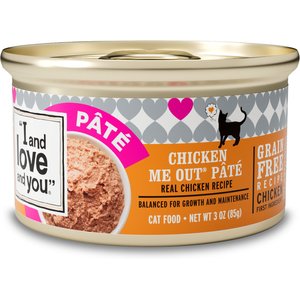 I AND LOVE AND YOU Beef Right Meow Pate Grain Free Canned Cat Food