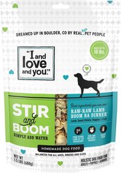 I and Love and You Stir and Boom Raw Raw Lamb Boom Ba Dinner Grain-Free Dehydrated Dog Food, 1.5-lb bag