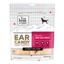I and Love and You Ear Candy Beef Ear Dog Chews, 5 pack