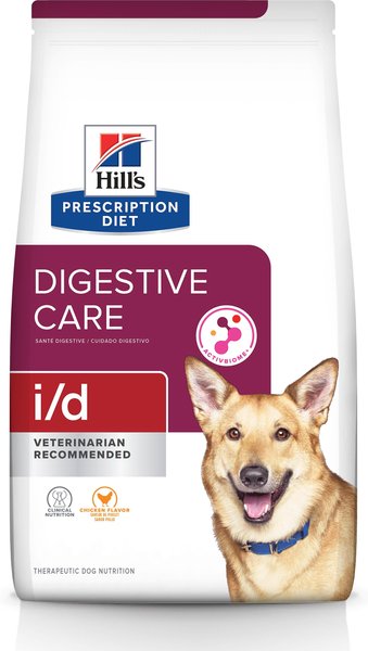 Hill's Prescription Diet i/d Digestive Care Chicken Flavor Dry Dog Food, 27.5-lb bag slide 1 of 11