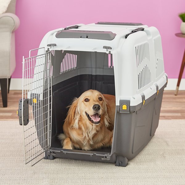 MidWest Skudo Deluxe Plastic Dog & Cat Kennel, 36-in slide 1 of 9
