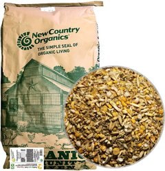 New Country Organics Corn-Free & Soy-Free 17% Protein Grain Chicken Feed, 25-lb bag