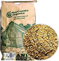 New Country Organics Grower Broiler 19% Protein Chicken Feed, 25-lb bag