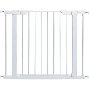 MidWest Steel Pet Gate, White, 29-in