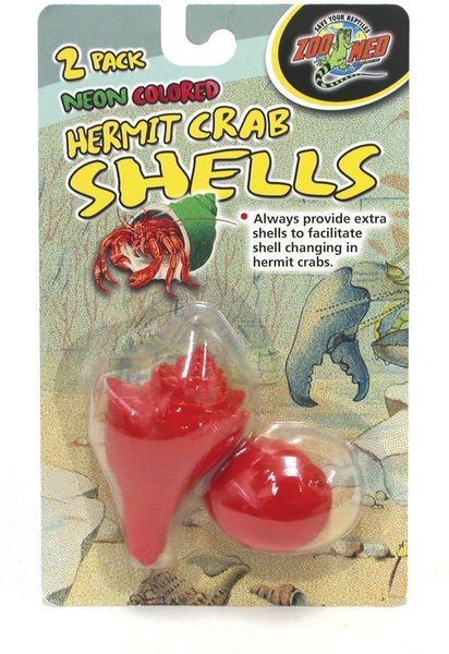 Zoo Med Neon Hermit Crab Shell, 3 count