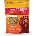 Charlee Bear Natural Bear Crunch Grain-Free Chicken, Pumpkin & Apple Dog Treats, 8-oz bag