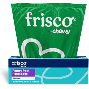 Frisco Pantry Pack Dog Poop Bags, 300 count, Unscented
