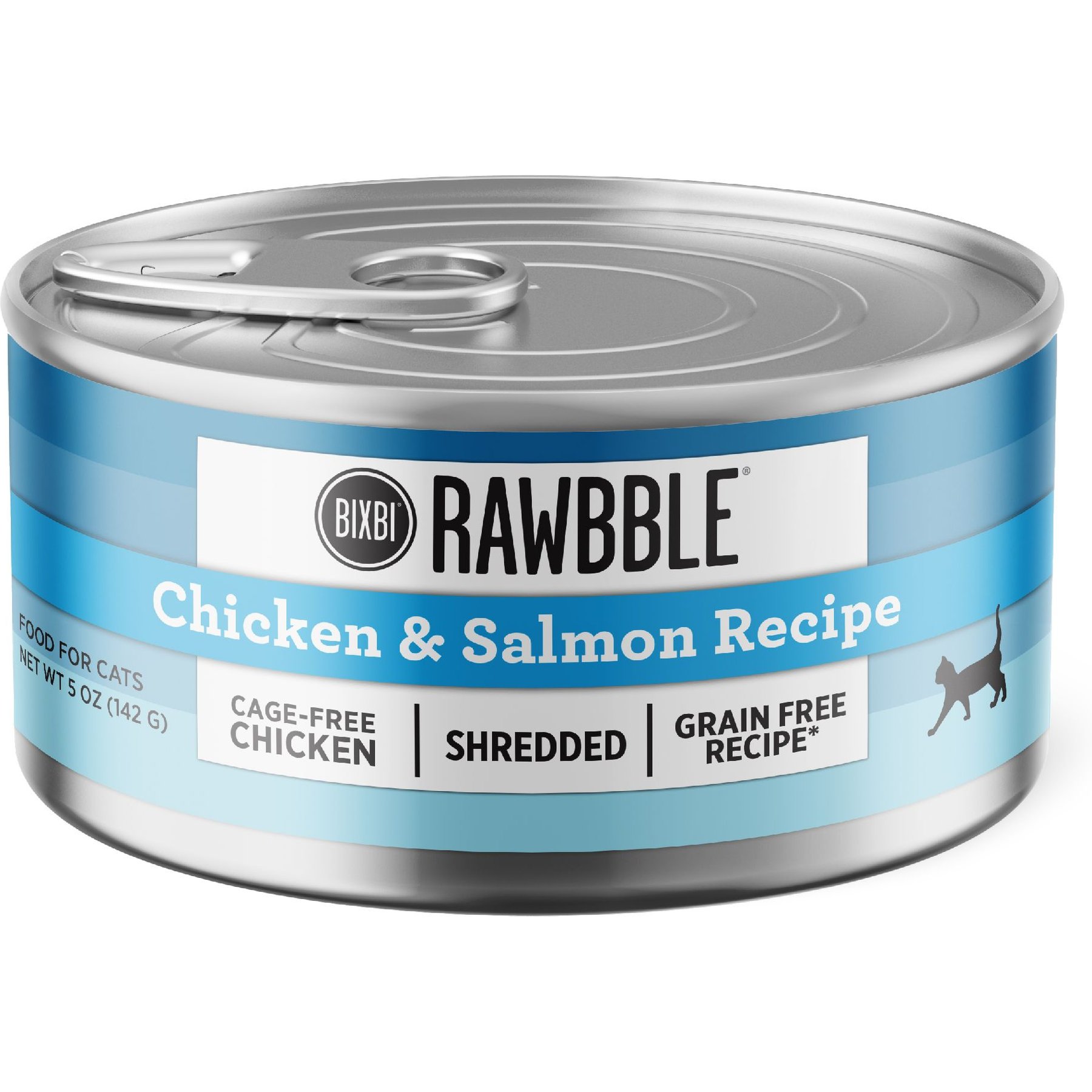 BIXBI Rawbble Dry Food Chicken Salmon Recipe for Indoor Cats, 3-lb bag