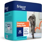 Frisco Giant Dog Training & Potty Pads, 27.5 x 44-in, Unscented, 30 count