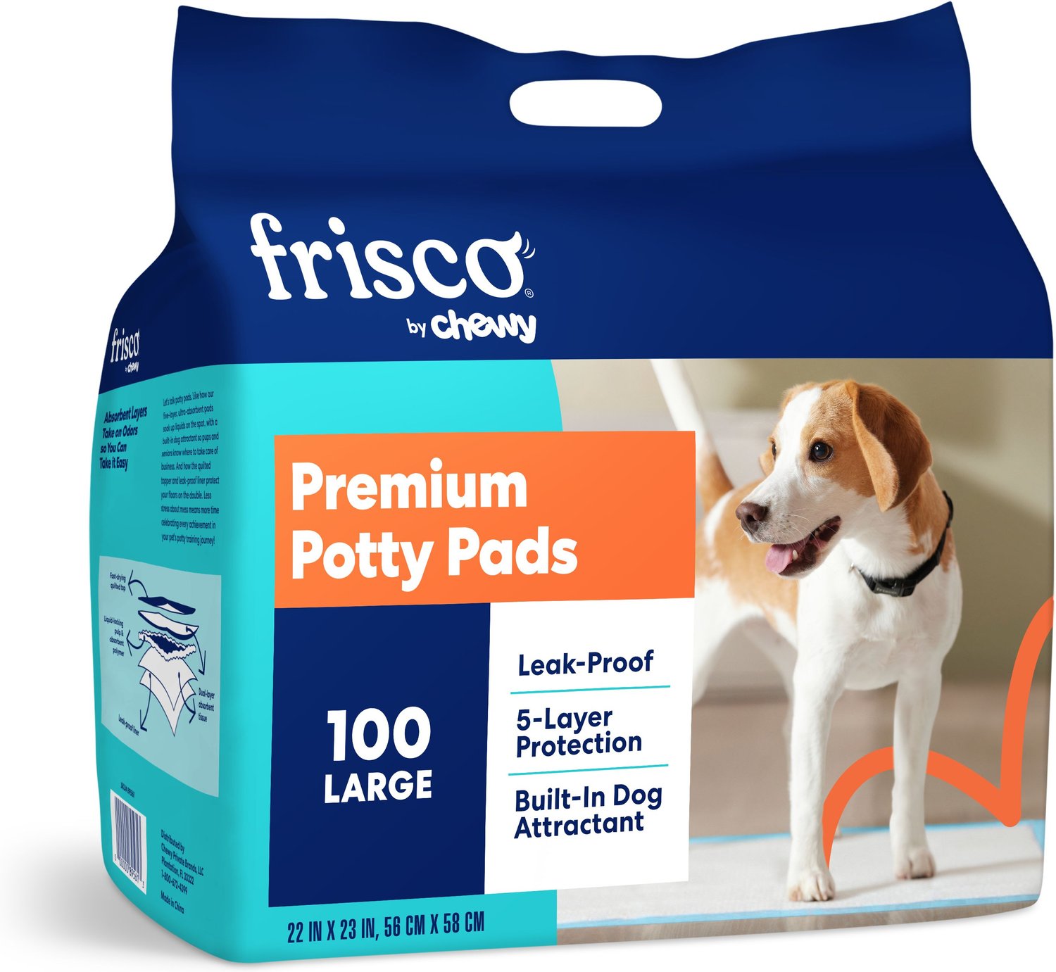 chewy dog potty pads