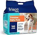 Frisco Dog Training & Potty Pads, 22 x 23-in, Unscented, 100 count