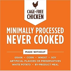 Instinct Raw Boost Mixers Chicken Recipe Grain-Free Freeze-Dried Cat Food Topper, 6-oz bag
