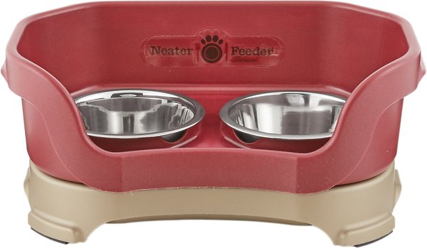 18 Tall Modern Elevated Dog Bowl Stand Set XL Large Dog Food Water Feeding  Station. 18 Inch High