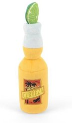 P.L.A.Y. Pet Lifestyle and You Tropical Paradise Collection Canine Cerveza Plush Squeaky Dog Toy