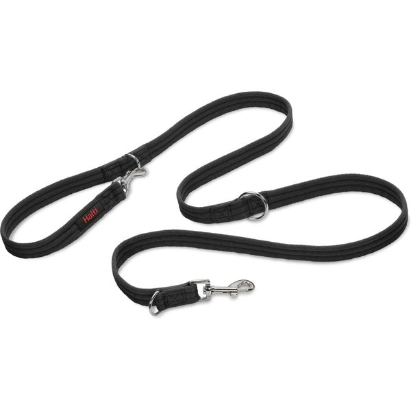 FLEXI Classic Nylon Cord Retractable Dog Leash, Black, Small: 26-ft ...