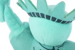 P.L.A.Y. Pet Lifestyle and You Totally Touristy Nyc Lady Liberty Plush Squeaky Dog Toy, Small slide 2 of 5