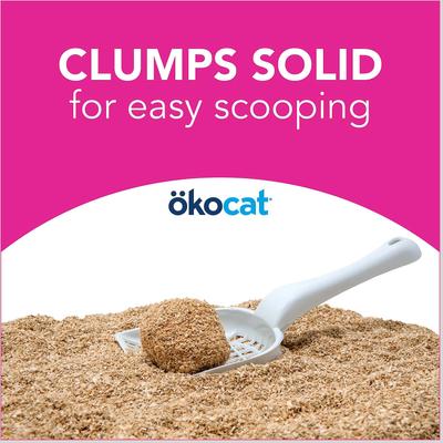 Show full view: Okocat Super Soft Clumping Wood Unscented Cat Litter, 16.7-lb box slide 6 of 11