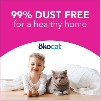 Show full view: Okocat Super Soft Clumping Wood Unscented Cat Litter, 16.7-lb box slide 7 of 11