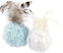 P.L.A.Y. Pet Lifestyle and You Feline Frenzy Balls of Fury Plush Squeaky Cat Toy slide 2 of 6